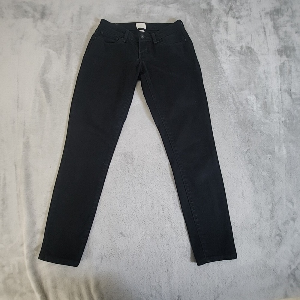 Levis San Francisco Jeans Womens 2/26‎ Black  Bold Curve Straight Leg Casual